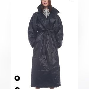 Brand new Norma Kamali never worn coats with tags on